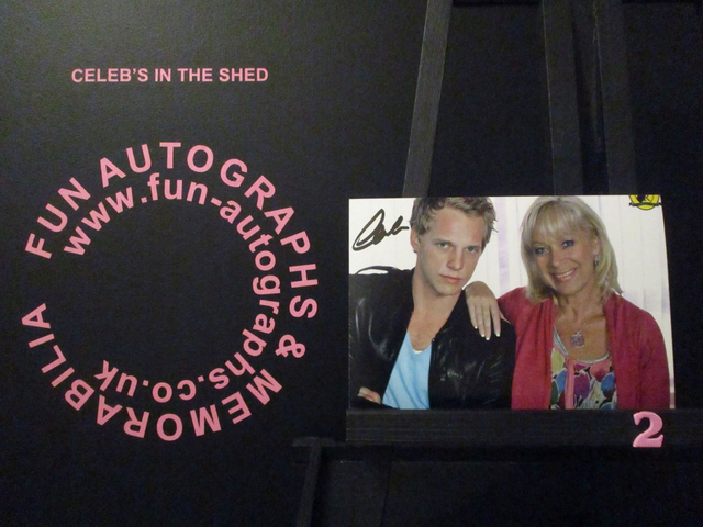 Chris Geere Authentic Autographed 6x4 Matt Photograph (2)