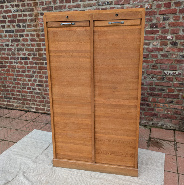 Classeur à volet en bois