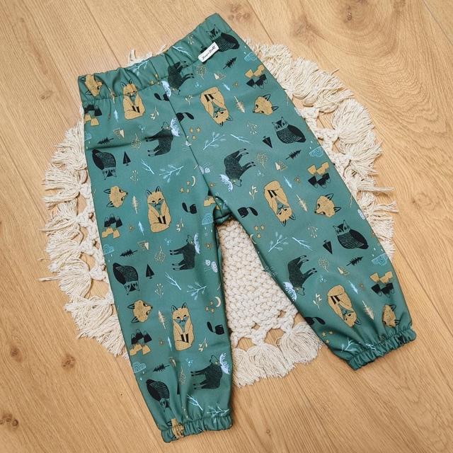 Softshellhose Waldtiere Gr.74/80