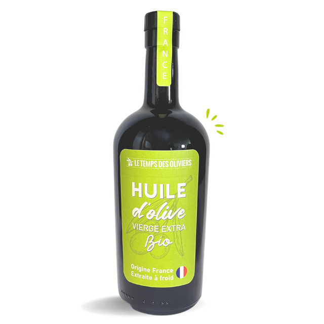 34 ｜Huile d'olive française BIO - Le temps des oliviers