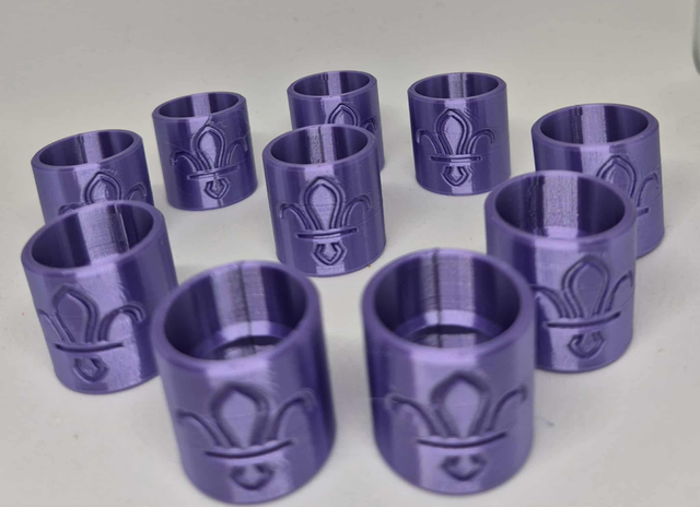 Woggle - Gloss - Purple Potassium - 10 Pack