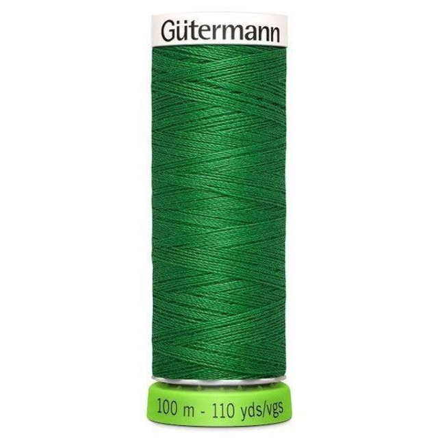 Gutermann Sew All Recycled rPET Thread 100m 396 - mid green