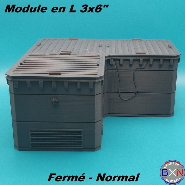 VGT - Module 3x6&quot; L - Fermé - Normal