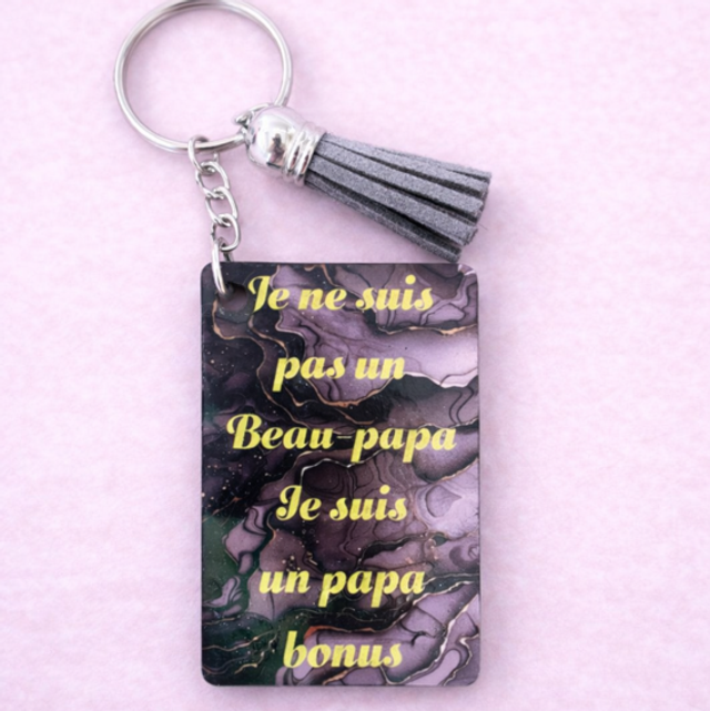 Porte clef - Papa bonus 