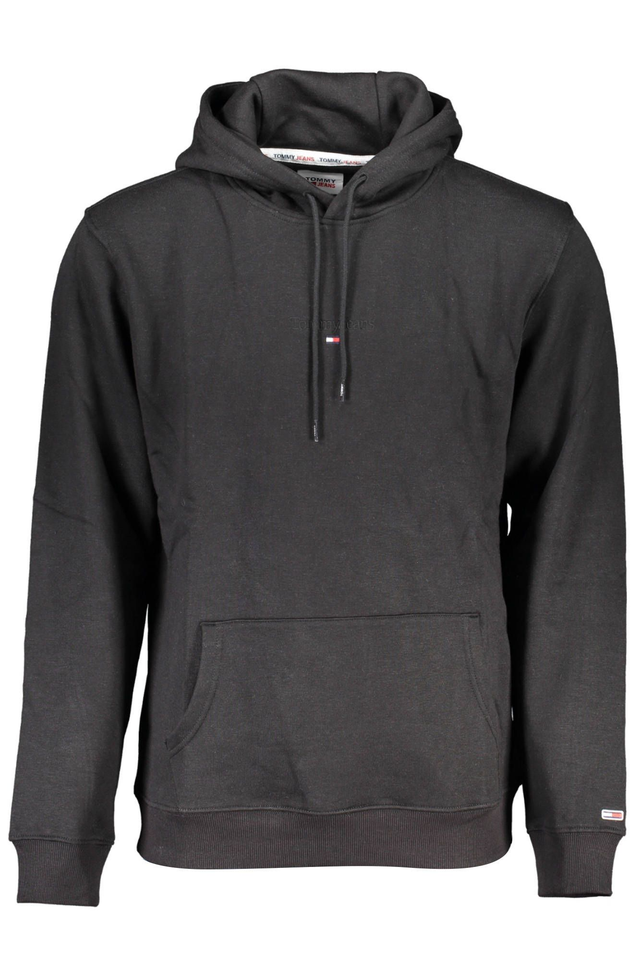 TOMMY HILFIGER FELPA SENZA ZIP UOMO NERO