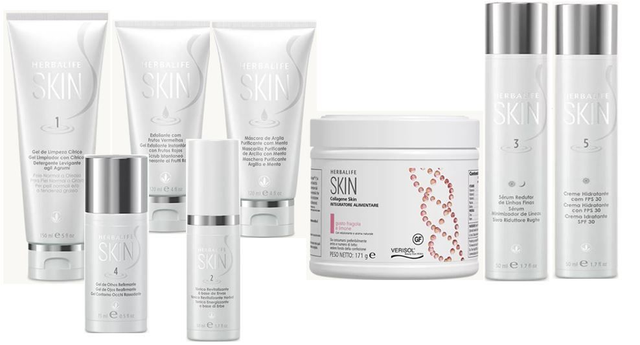 Herbalife® SKIN Kit Plus – Routine Completa Viso con Collagene Skin