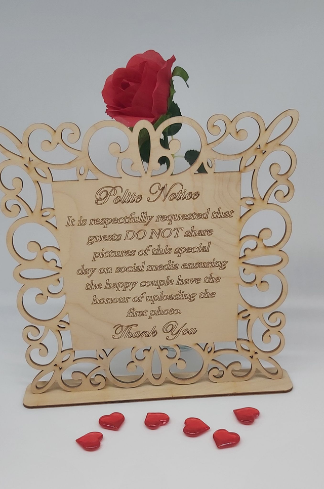 Wedding Information Signs