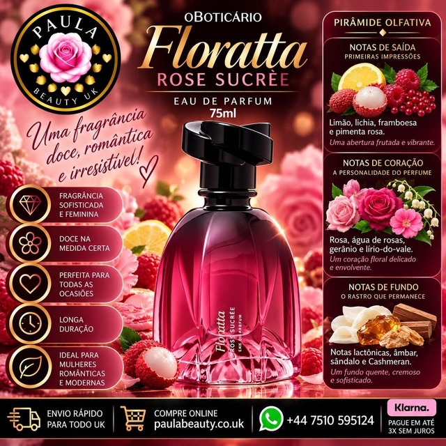 Floratta Rosé Sucrèe Eau de Parfum 75 ml