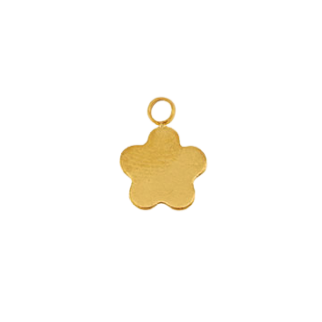 13 - Breloque fleurs simple