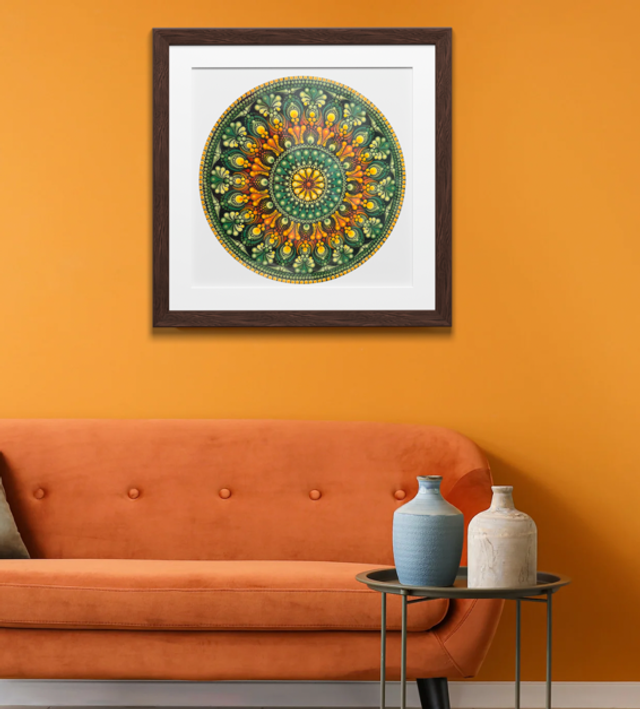 Bryony Barron - March Mandala 