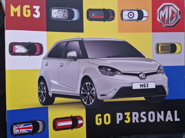 MG 3 Mark 1 Brochure - Go Personal