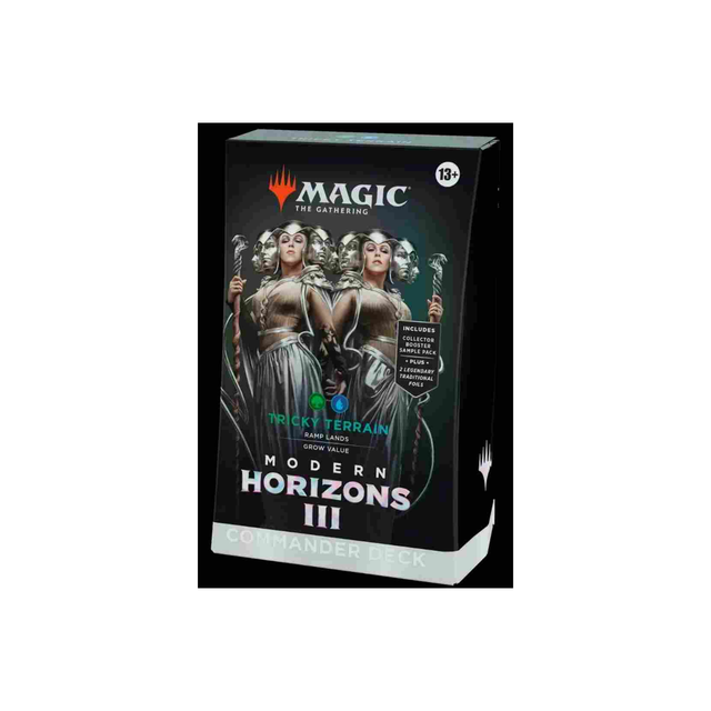Commander Deck Modern Horizon III &quot;Tricky Terrrain&quot; English - Magic the Gathering 