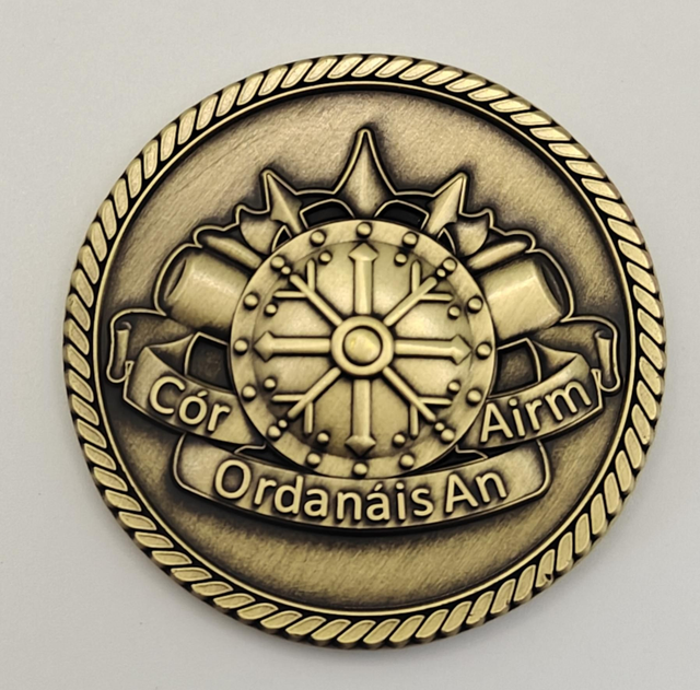 Ordnance corps challenge coin 