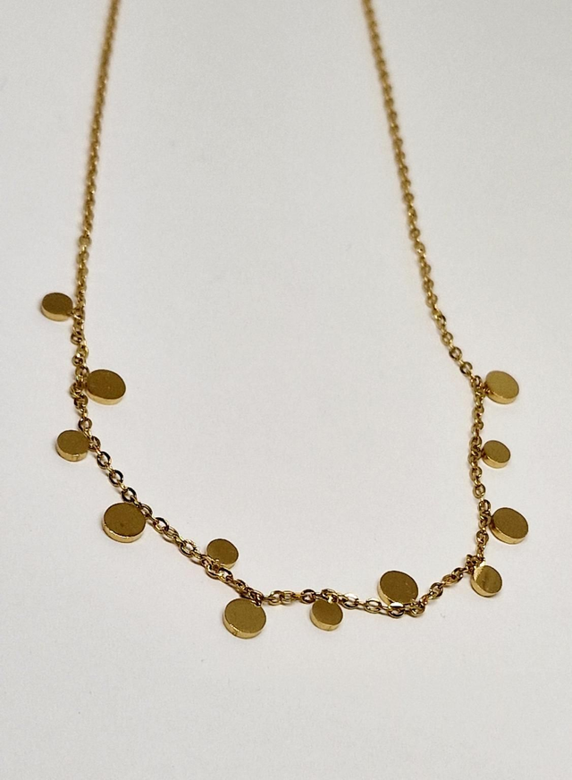 Chaîne acier inoxydable doré