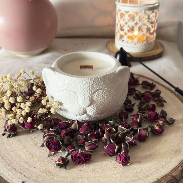 Vela aromática Diseño &quot;Gatito&quot;