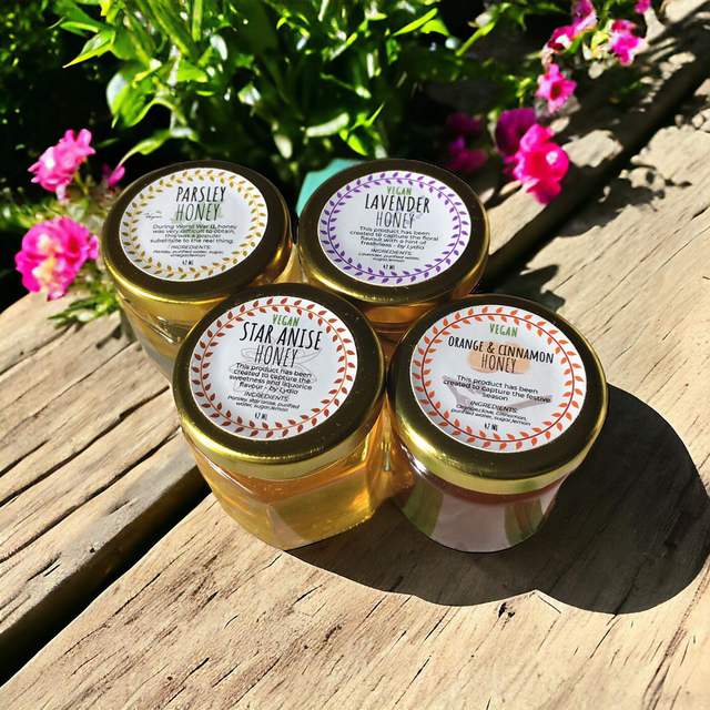 Plant Base Ploney- Alternative Sweetner- Wedding/Gift/Party/Celebration favours-PACK OF 4 