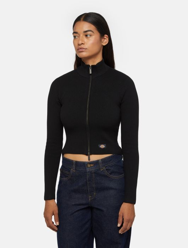 DICKIES Maglione East Helena Rib Con Zip