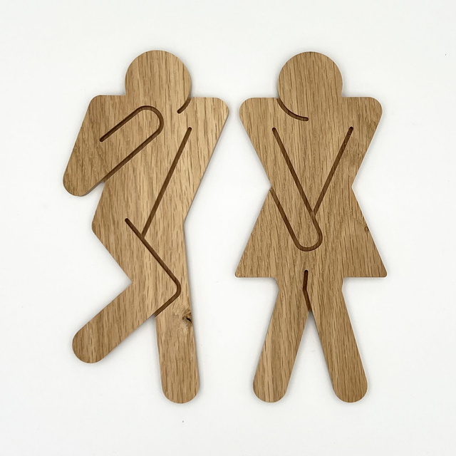 Signalétique humoristique pour vos toilettes