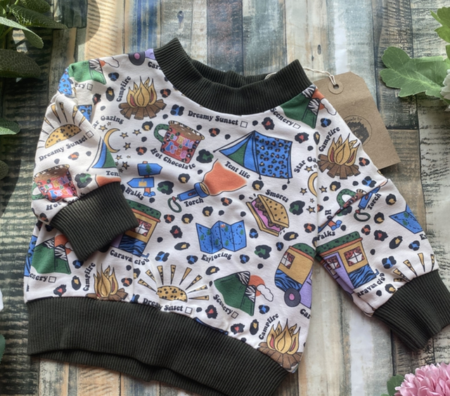 Gone Camping Jumper 0-3m