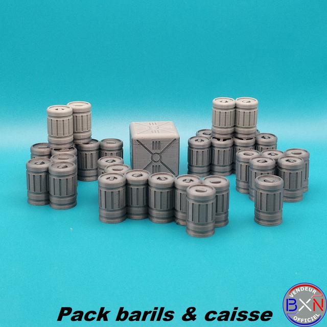 VGT - Pack barils et caisse