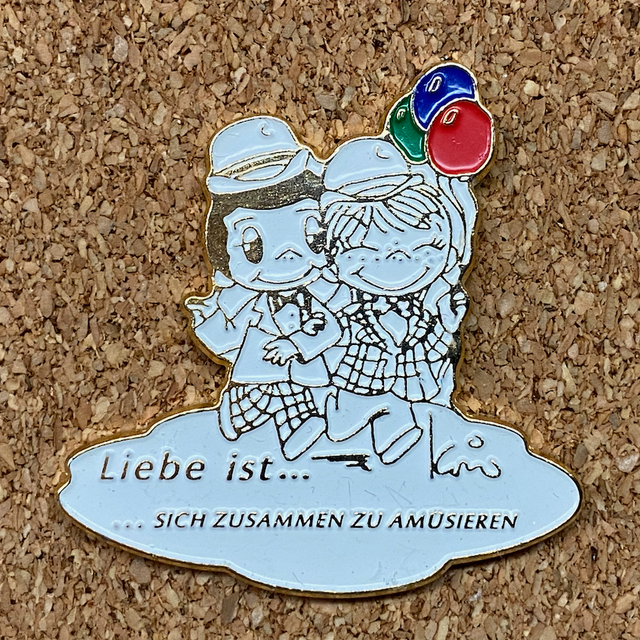 Pin Liebe ist…sich zusammen zu amüsieren