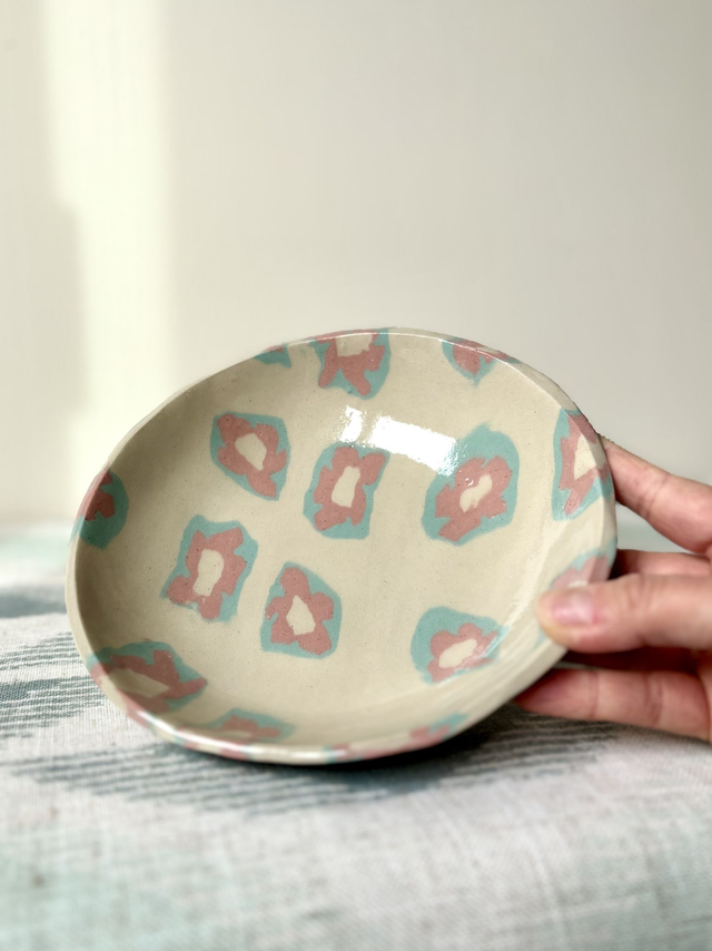 Assiette creuse - Peace &amp; Bloom