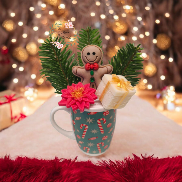 Mug de Noël parfumé Couronne de Gui