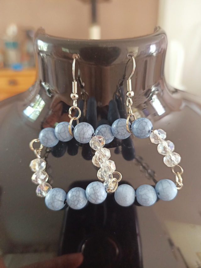 Boucles d&#039;oreilles perles 