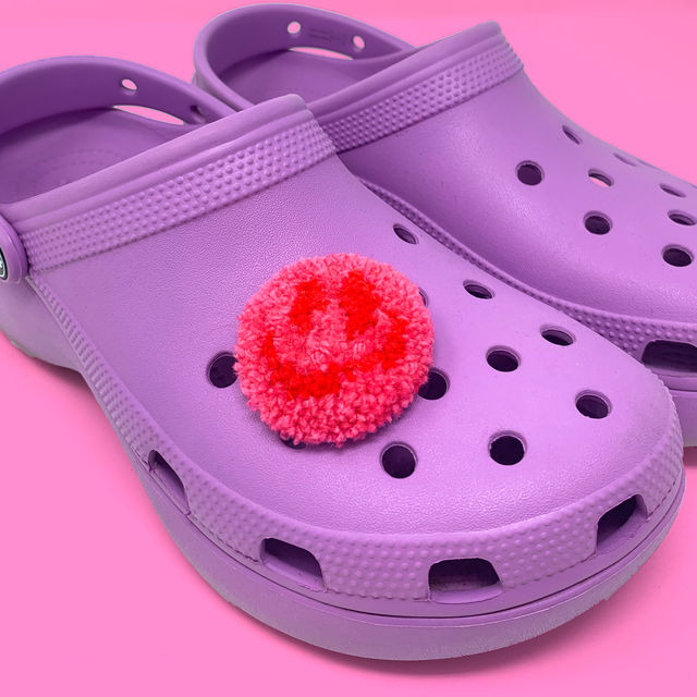 Fiery Smile Croc charm