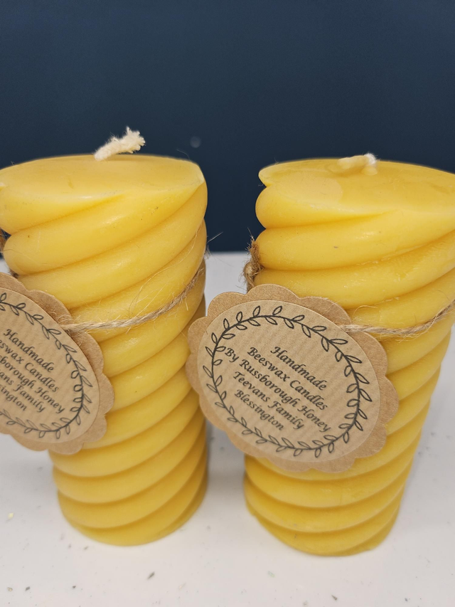 Spiral Pillar Candle 