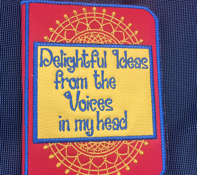 Notebook cover - Delightful Ideas 