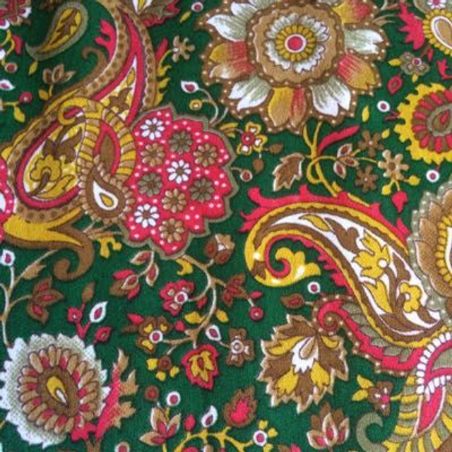 Green Paisley 