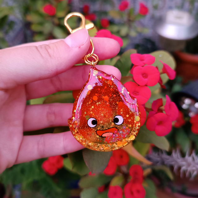 Llavero Shaker de Mini Calcifer