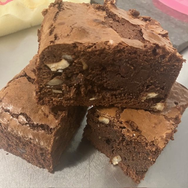 Brownie noisettes