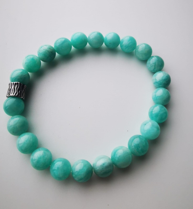 Bracelet AMAZONITE 8mm