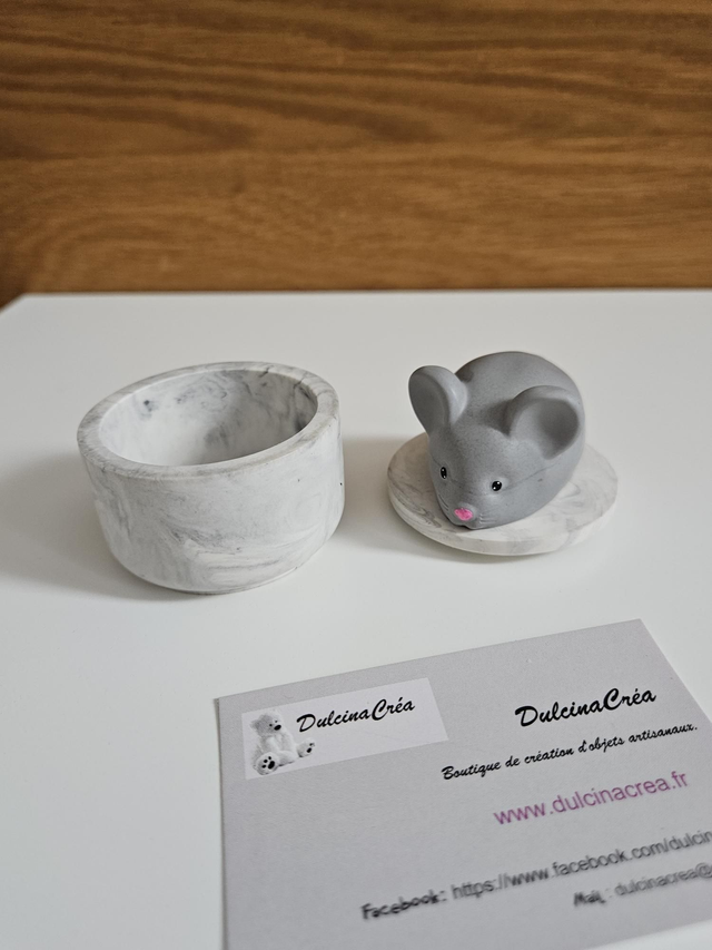 Boite à dent marbrée