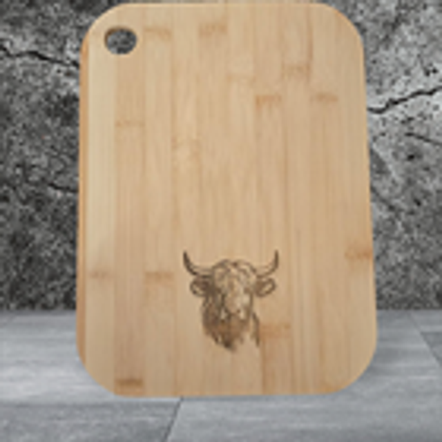 Chopping Board - Highland Cow