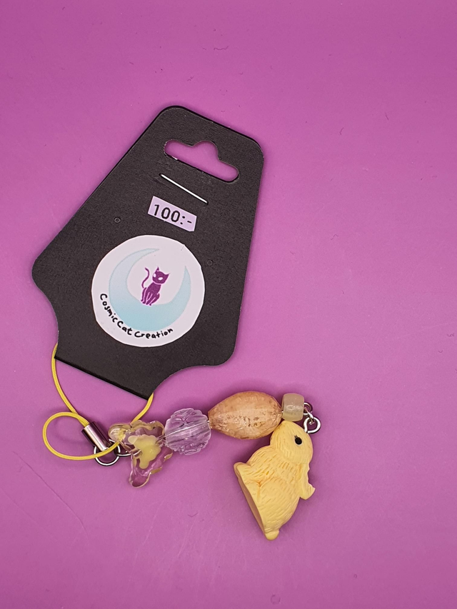 Phonecharm Bunny Yellow 