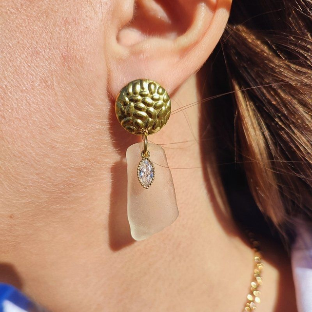 Boucles d&#039;oreilles Snow Queen