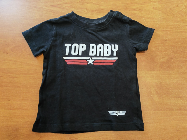T-shirt Top Gun 18 mois