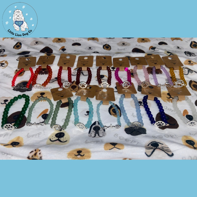 Handmade Glass Bead Bracelets 