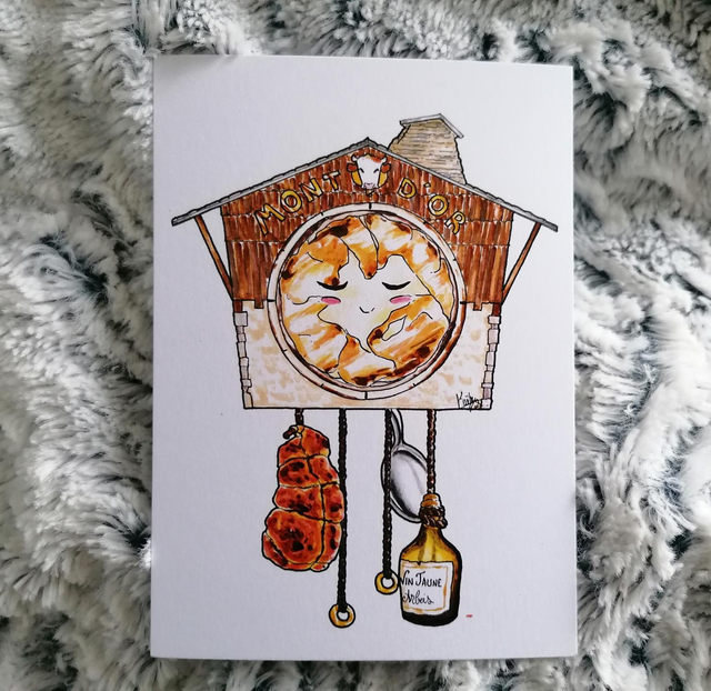 Carte postale Mont d'or