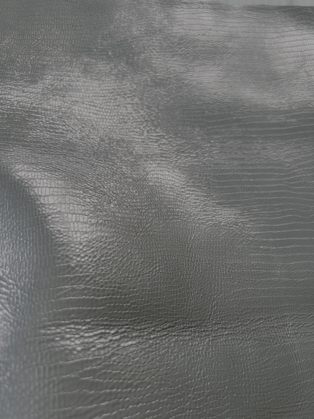 Chute de cuir rose et blanc finition pailleté (B9) fantaisie (1)