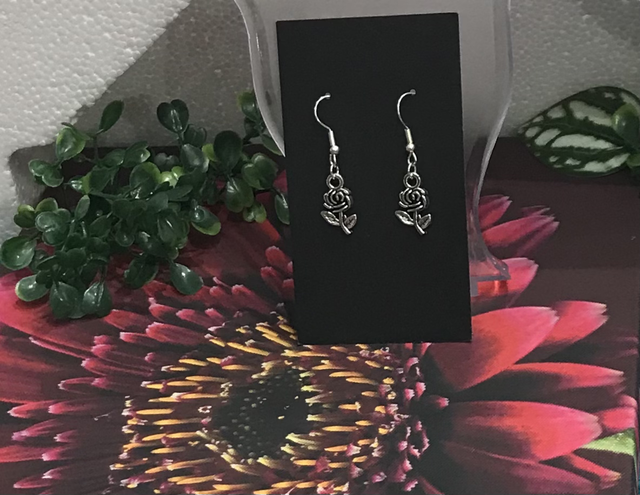 Silver Dangling Earrings- SDE110