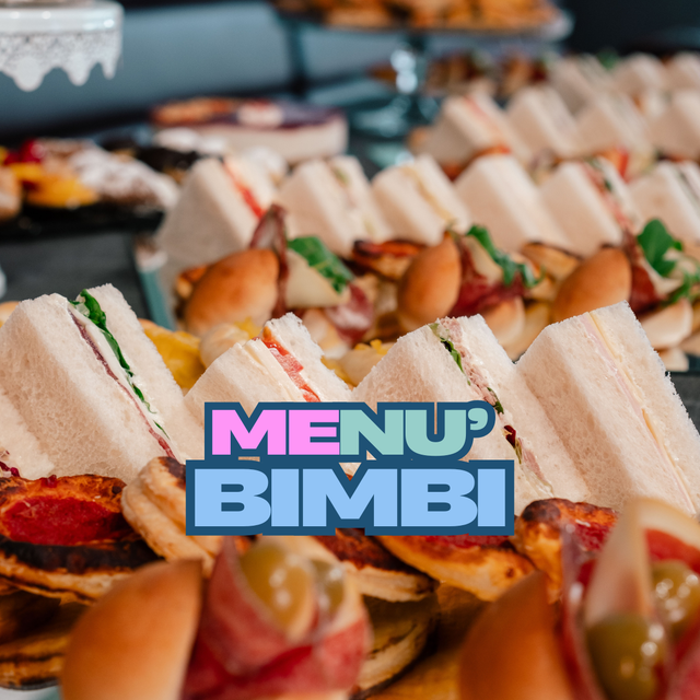 MENU PER 25 BAMBINI +TORTA