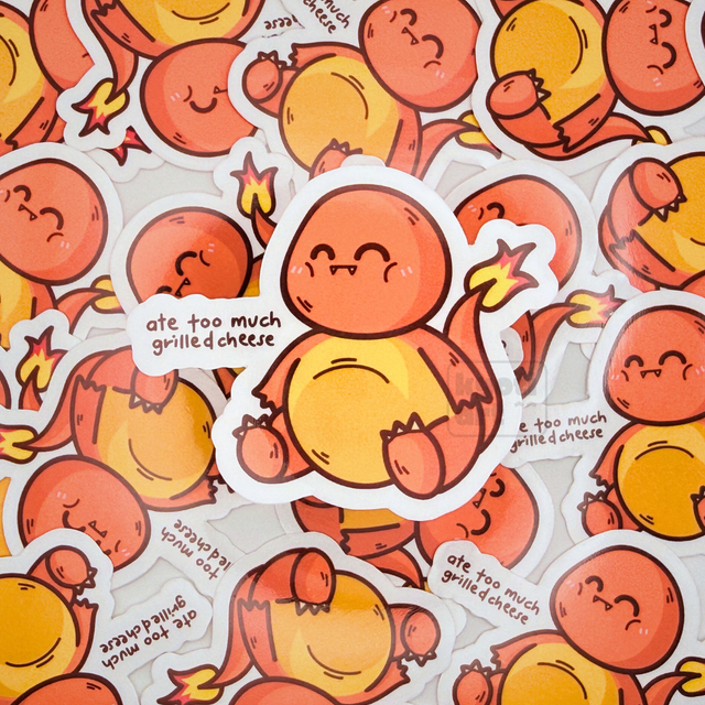 Ate too much grilled cheese