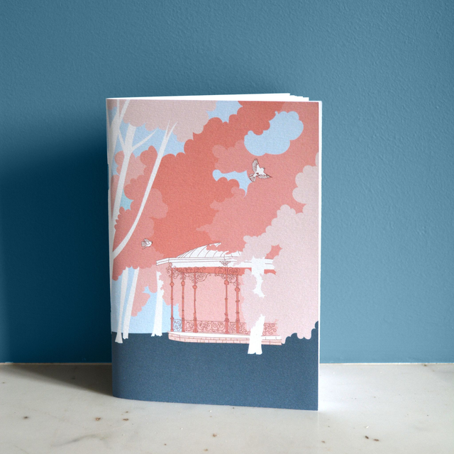 05 Collection Carnet - Bourges l Kiosque du jardin de l'Archevêché 