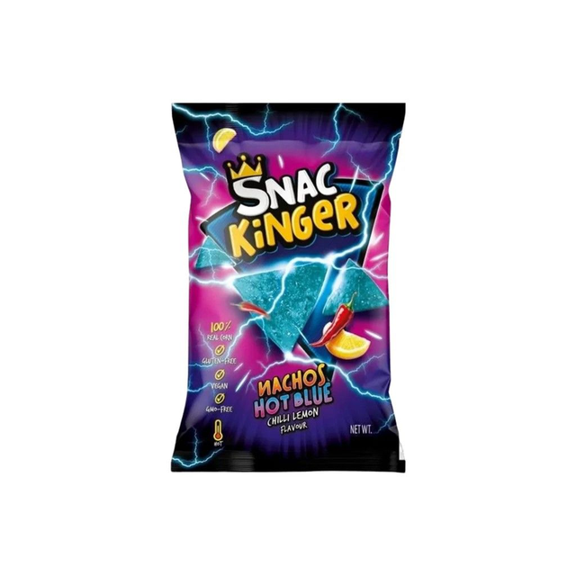 Snac Kinger Nachos Hot Blue 95g