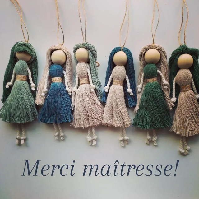 Les Chutinettes – Poupées en macramé éthiques et poétiques