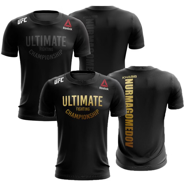 Camisa UFC Rebook Preta